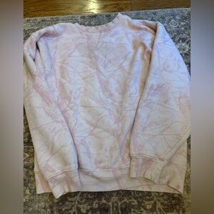 Dairy Boy Pink Camouflage Sweatshirt small